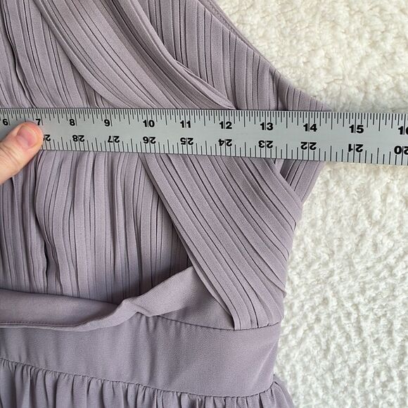 TFNC Prague Maxi Dress Light Grey‎ Size Small UK 8 - Picture 4 of 12
